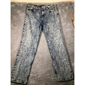 Vintage 80s 90s Levis Jeans Pants Men’s 38 32 Acid Wash 540 Red Tab USA Skate